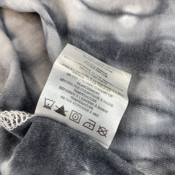 The Flintstones Tye-die Graphic T-Shirt Black and Gray Unisex Medium - Picture 2 of 12